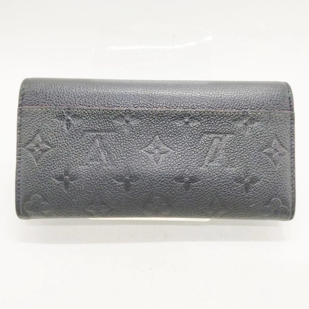 Louis Vuitton Black Leather Wallet Sleek Design - Picture 3 of 10